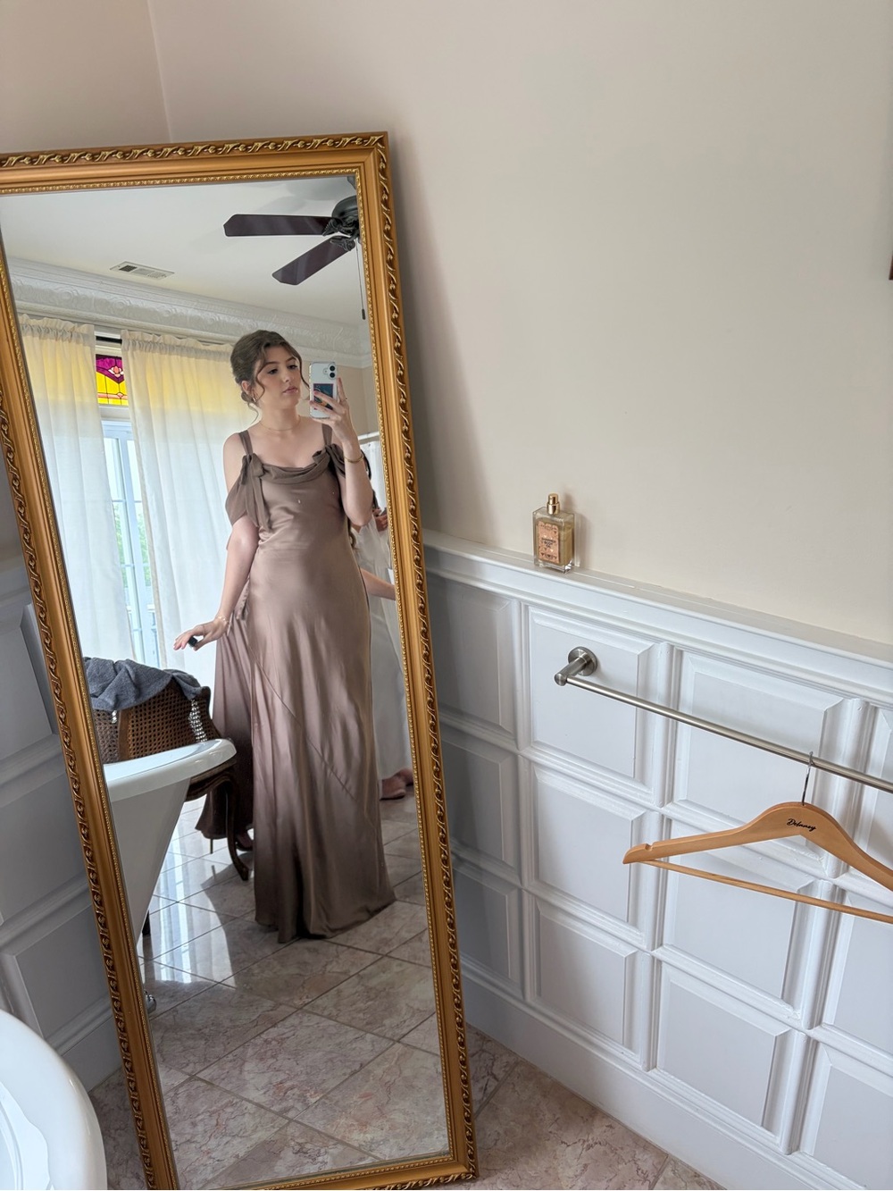 Satin Bella Maxi Dress